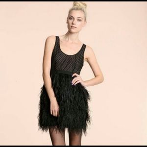 Urban outfitters feather dress